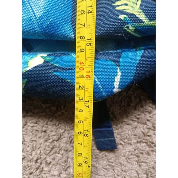 Vans Old Skool 2 Backpack Blue Floral Print - Picture 7 of 7